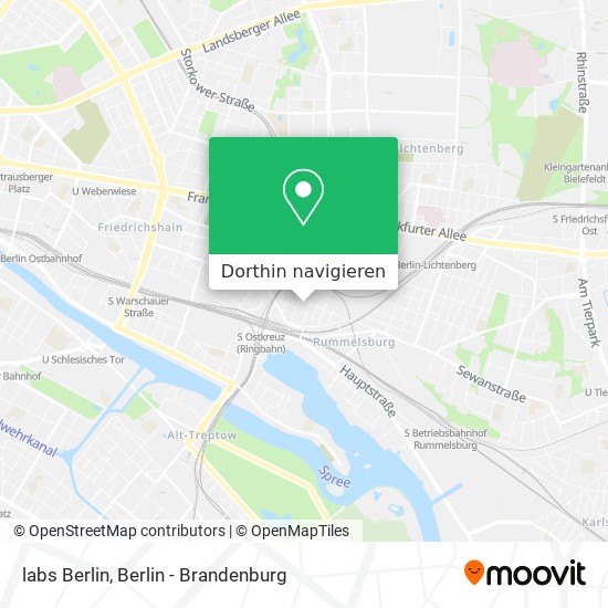 labs Berlin Karte