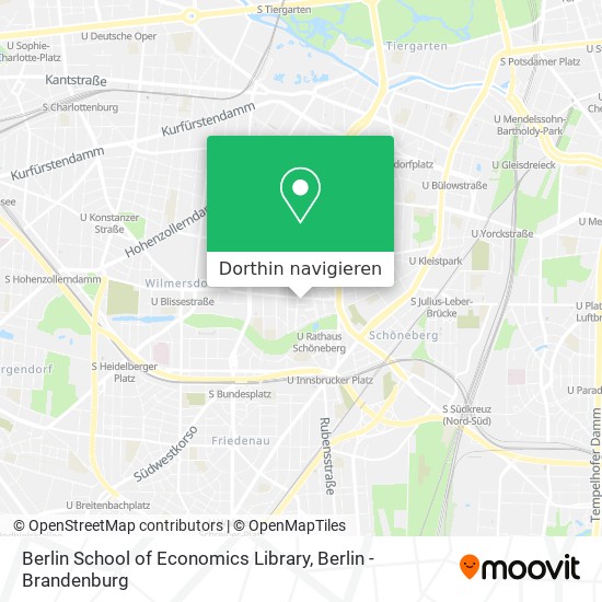 Berlin School of Economics Library Karte