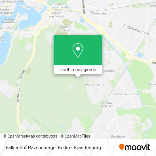 Falkenhof Ravensberge Karte