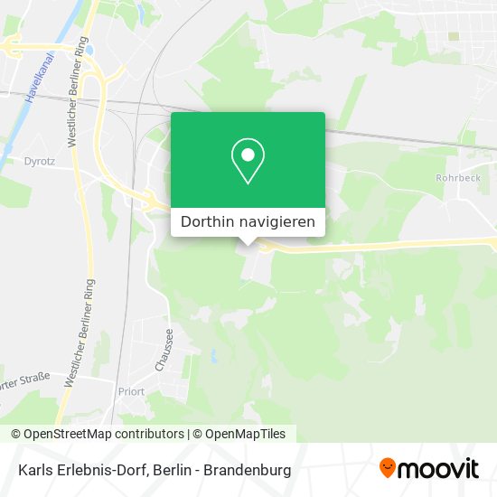 Karls Erlebnis-Dorf Karte