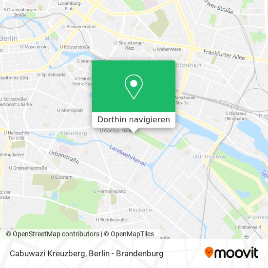 Cabuwazi Kreuzberg Karte