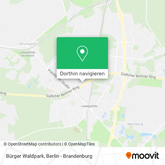 Bürger Waldpark Karte