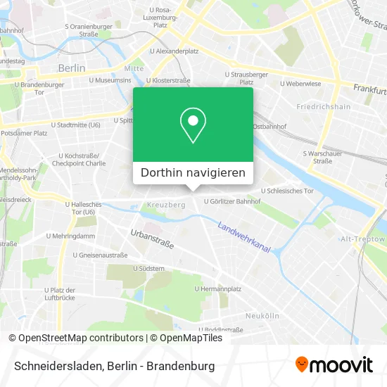 Schneidersladen Karte