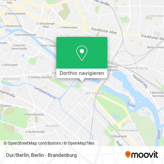 Our/Berlin Karte