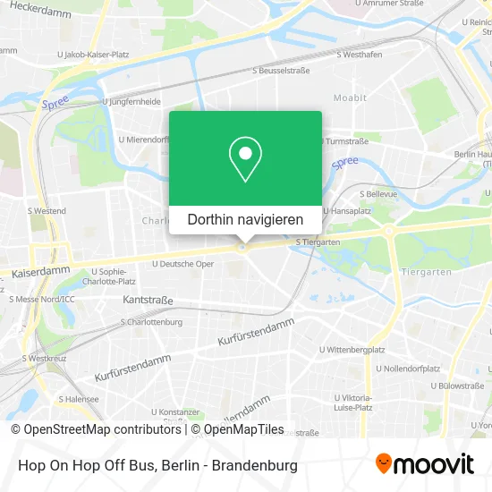 Hop On Hop Off Bus Karte