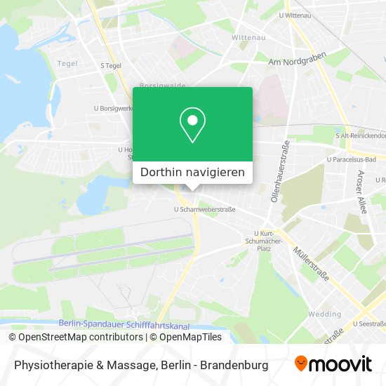 Physiotherapie & Massage Karte