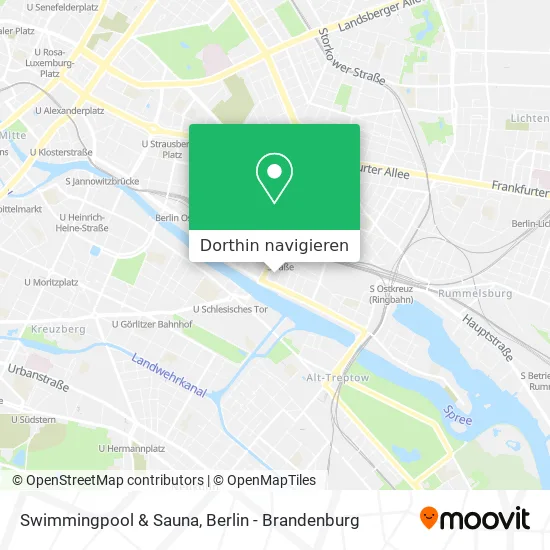 Swimmingpool & Sauna Karte