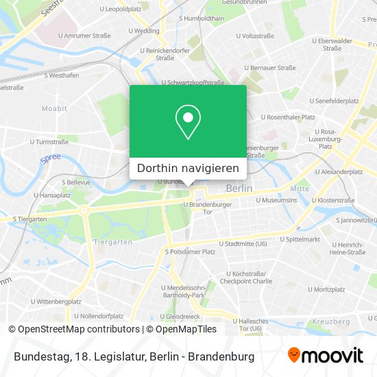 Bundestag, 18. Legislatur Karte
