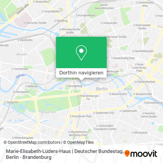 Marie-Elisabeth-Lüders-Haus | Deutscher Bundestag Karte