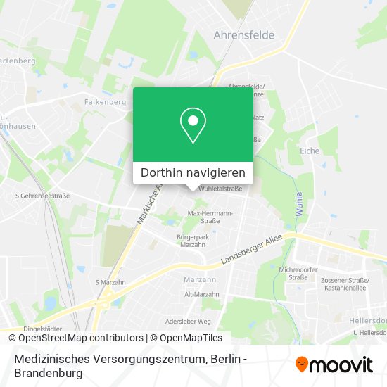 Medizinisches Versorgungszentrum Karte