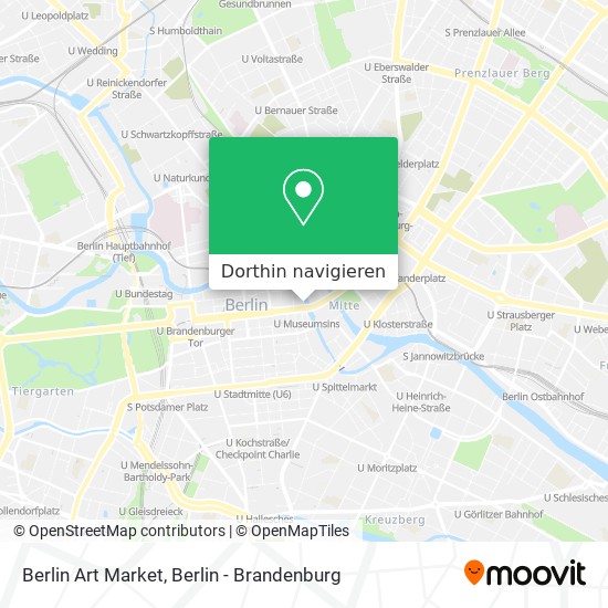 Berlin Art Market Karte