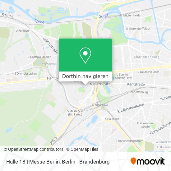 Halle 18 | Messe Berlin Karte