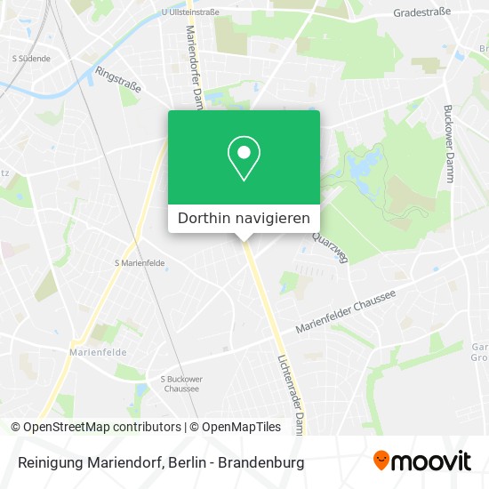 Reinigung Mariendorf Karte