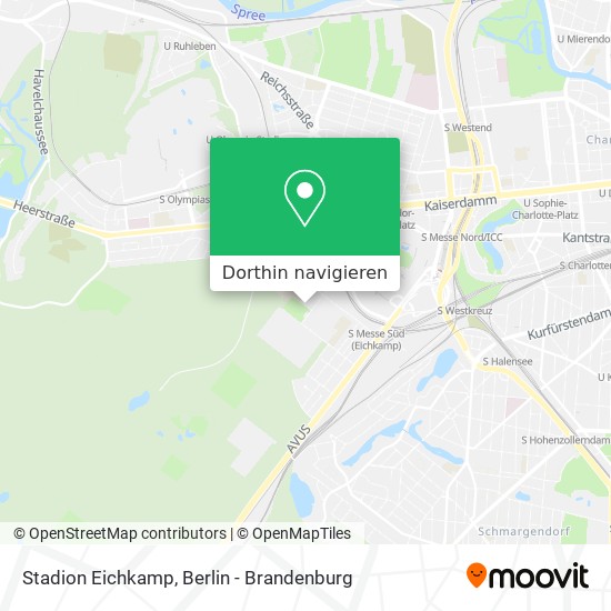 Stadion Eichkamp Karte