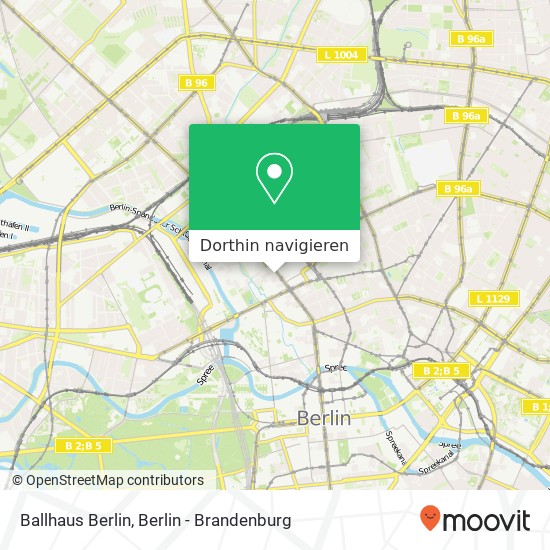 Ballhaus Berlin Karte