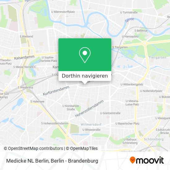 Medicke NL Berlin Karte
