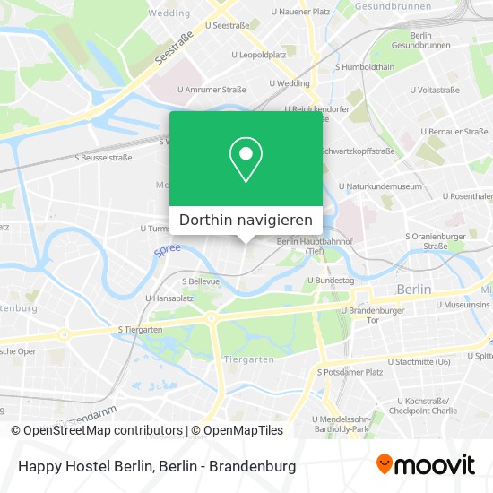 Happy Hostel Berlin Karte