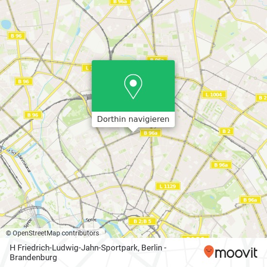 H Friedrich-Ludwig-Jahn-Sportpark Karte