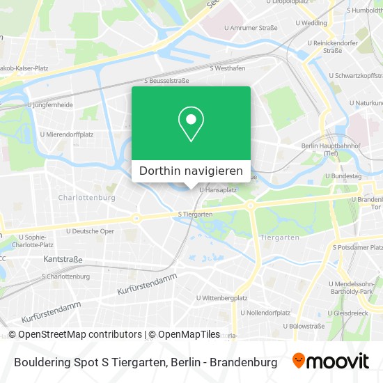 Bouldering Spot S Tiergarten Karte