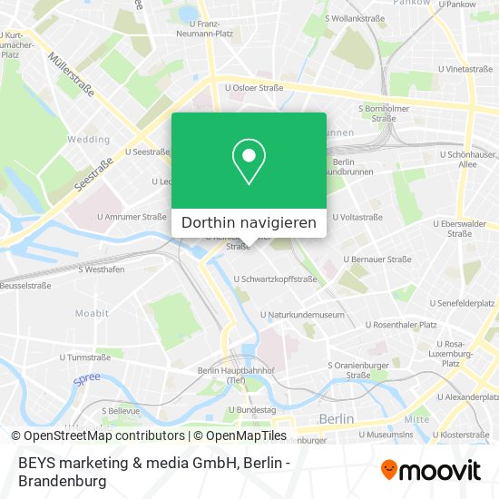 BEYS marketing & media GmbH Karte