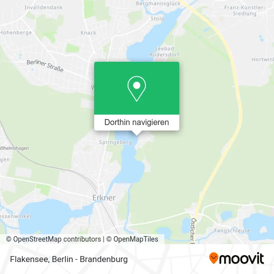 Flakensee Karte