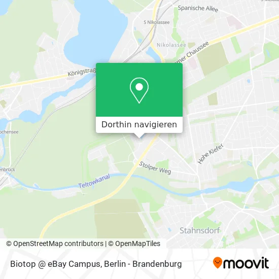 Biotop @ eBay Campus Karte