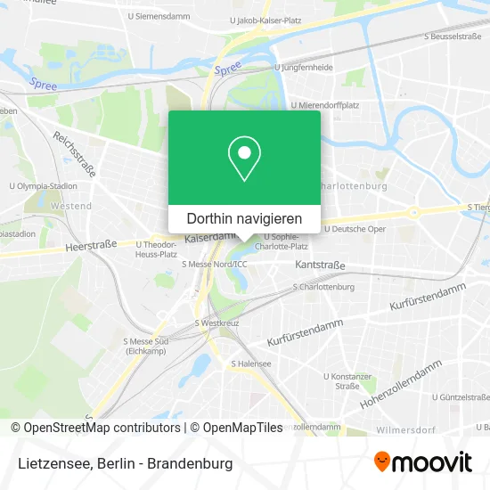 Lietzensee Karte