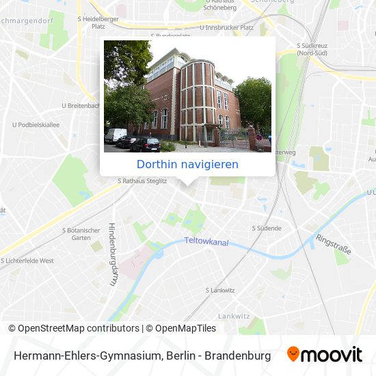 Hermann-Ehlers-Gymnasium Karte