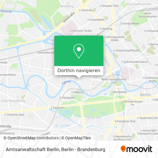 Amtsanwaltschaft Berlin Karte