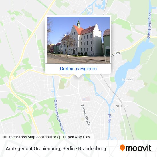 Amtsgericht Oranienburg Karte