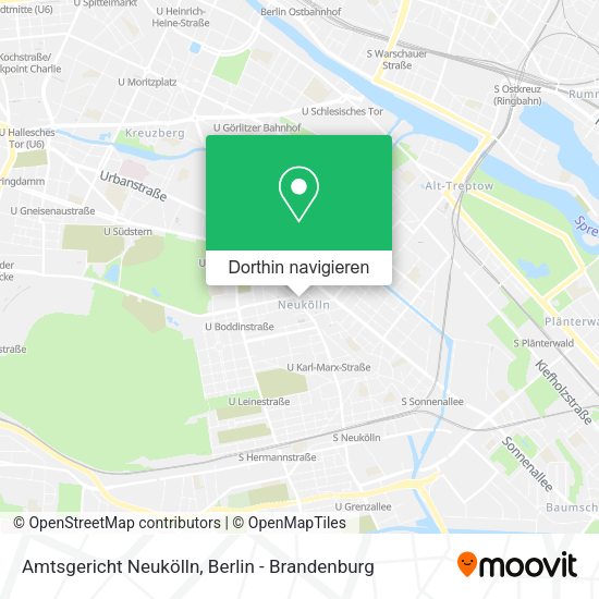 Amtsgericht Neukölln Karte