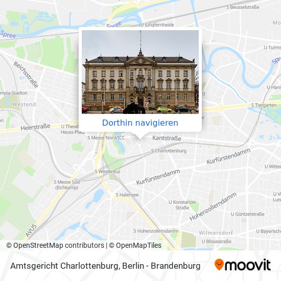 Amtsgericht Charlottenburg Karte