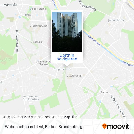 Wohnhochhaus Ideal Karte