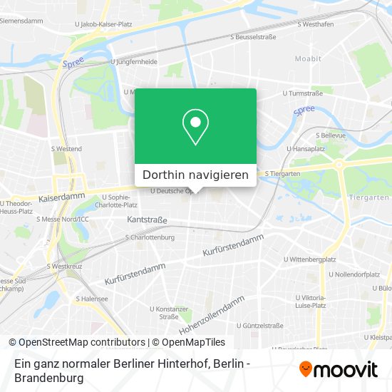 Ein ganz normaler Berliner Hinterhof Karte