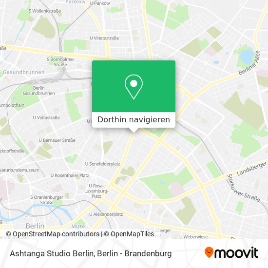 Ashtanga Studio Berlin Karte