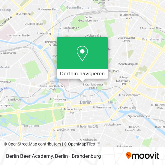 Berlin Beer Academy Karte