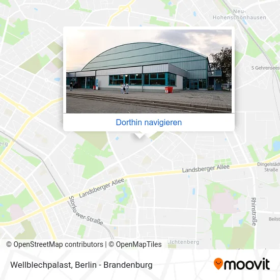 Wellblechpalast Karte