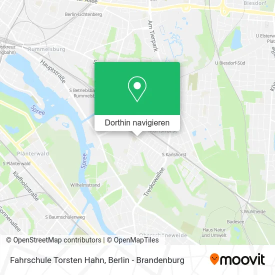 Fahrschule Torsten Hahn Karte