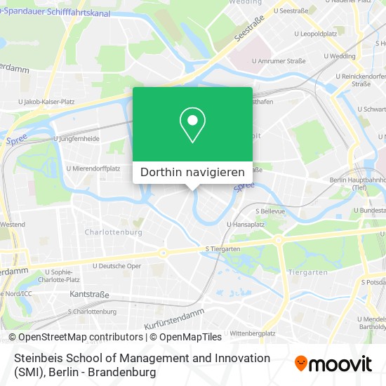 Steinbeis School of Management and Innovation (SMI) Karte
