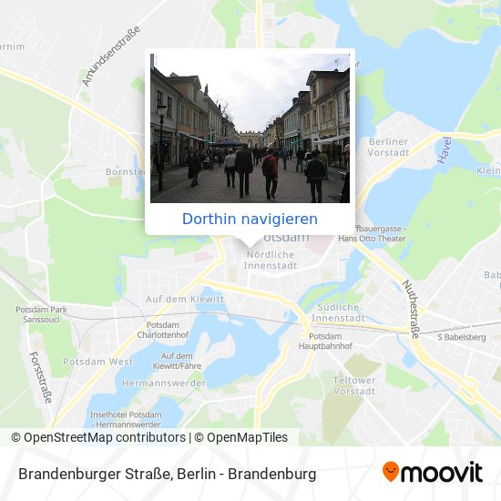 Brandenburger Straße Karte