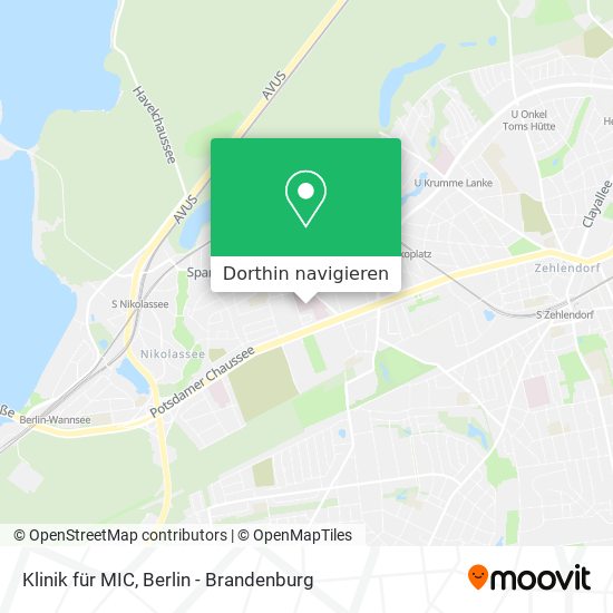 Klinik für MIC Karte