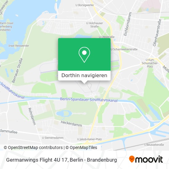 Germanwings Flight 4U 17 Karte