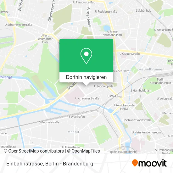 Einbahnstrasse Karte