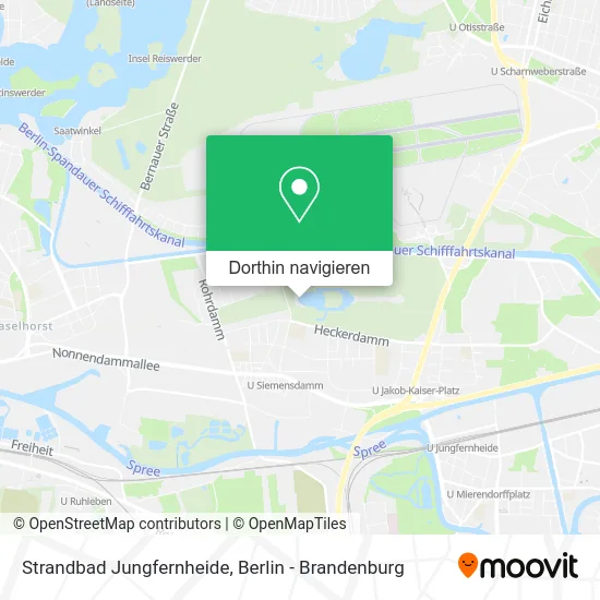 Strandbad Jungfernheide Karte