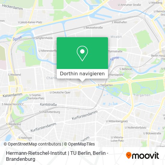Hermann-Rietschel-Institut | TU Berlin Karte