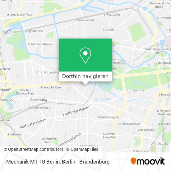 Mechanik M | TU Berlin Karte