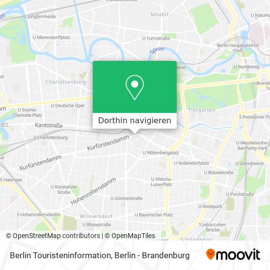 Berlin Touristeninformation Karte