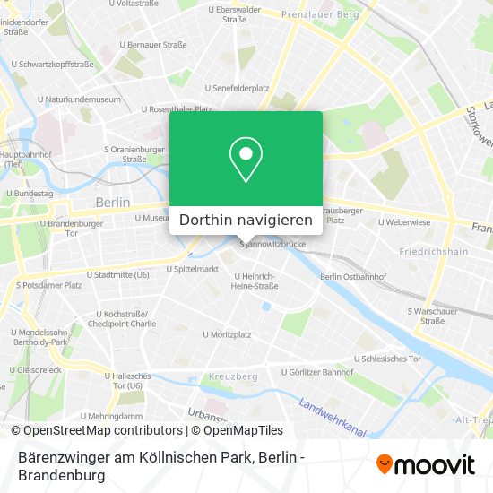 Bärenzwinger am Köllnischen Park Karte