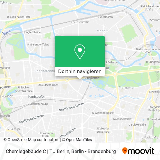 Chemiegebäude C | TU Berlin Karte