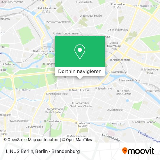 LINUS Berlin Karte